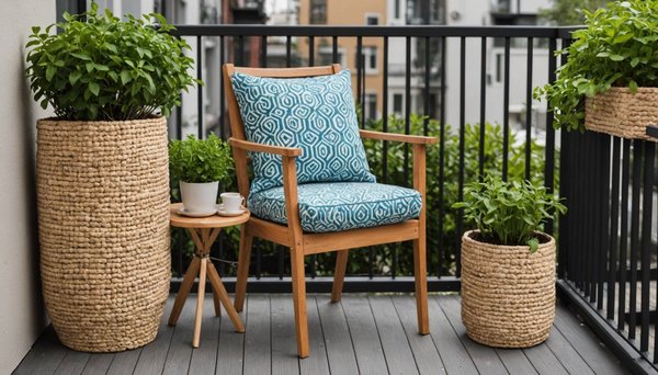 Balcony pots: a stylish solution for urban gardening